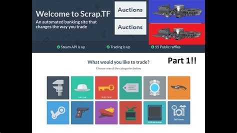 Scrap.TF Auctions .